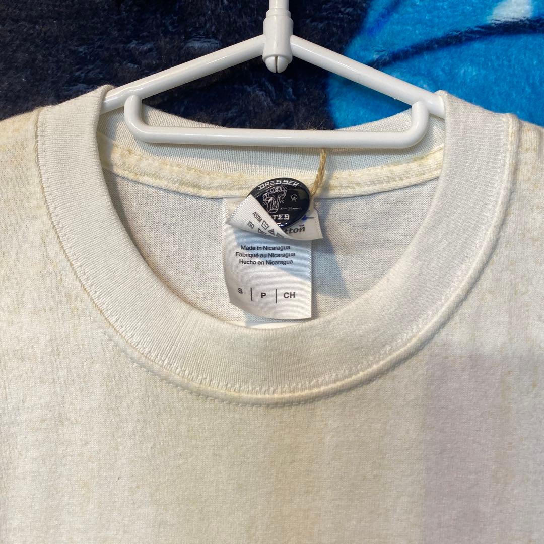 DRESSEN SKATES ホワイトTシャツ Sサイズ