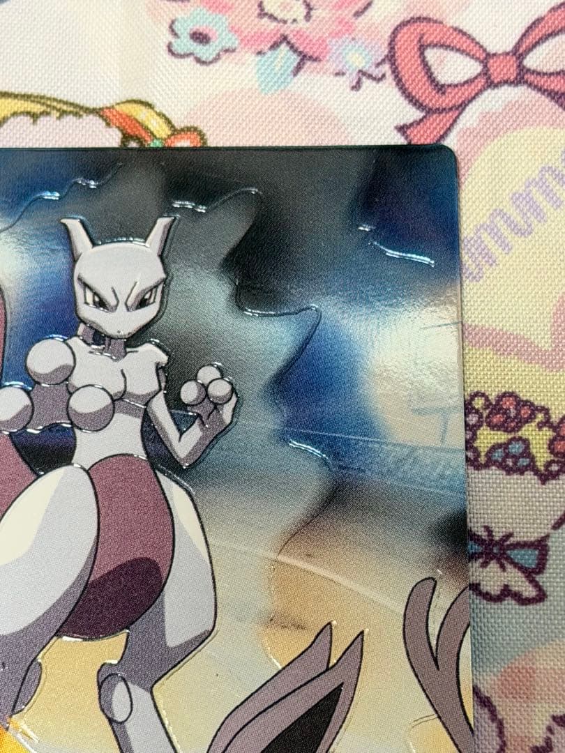 ポケモン エーフィVSミュウツー バトル05 meiji バトルカード ‪☆