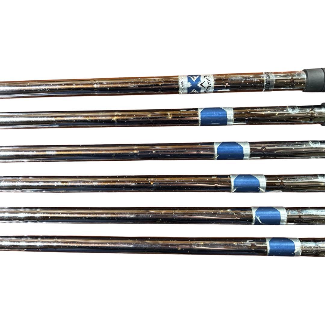 【希少】Callaway X-20 アイアン 6本 uniflex 初心者 右