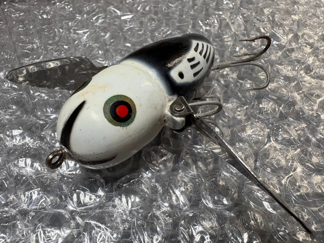 オールドヘドン　クレイジークローラー　希少　的目　箱付き　HEDDON ルアー