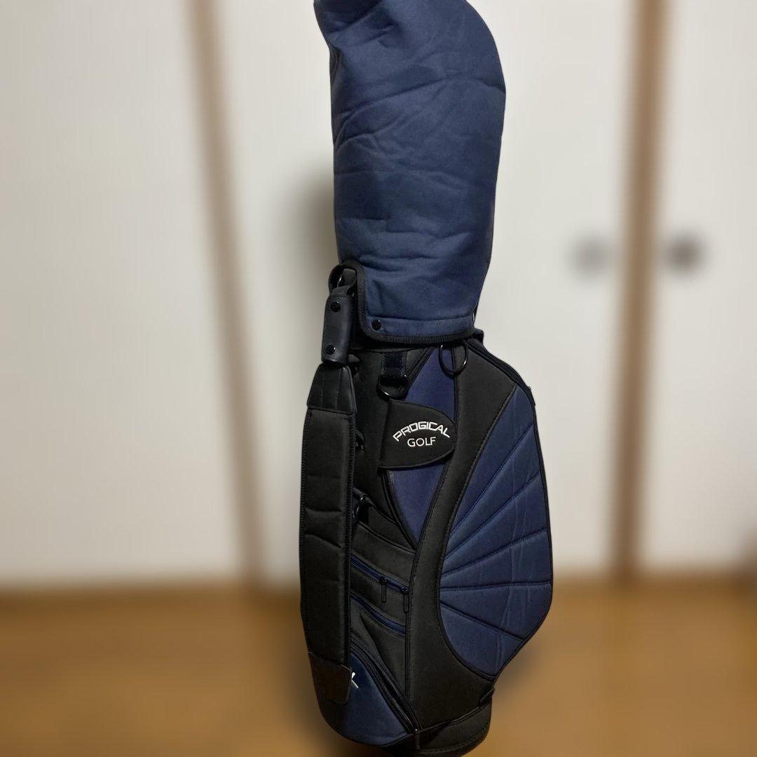 PROGICA GOLF キャディバッグ ネイビー