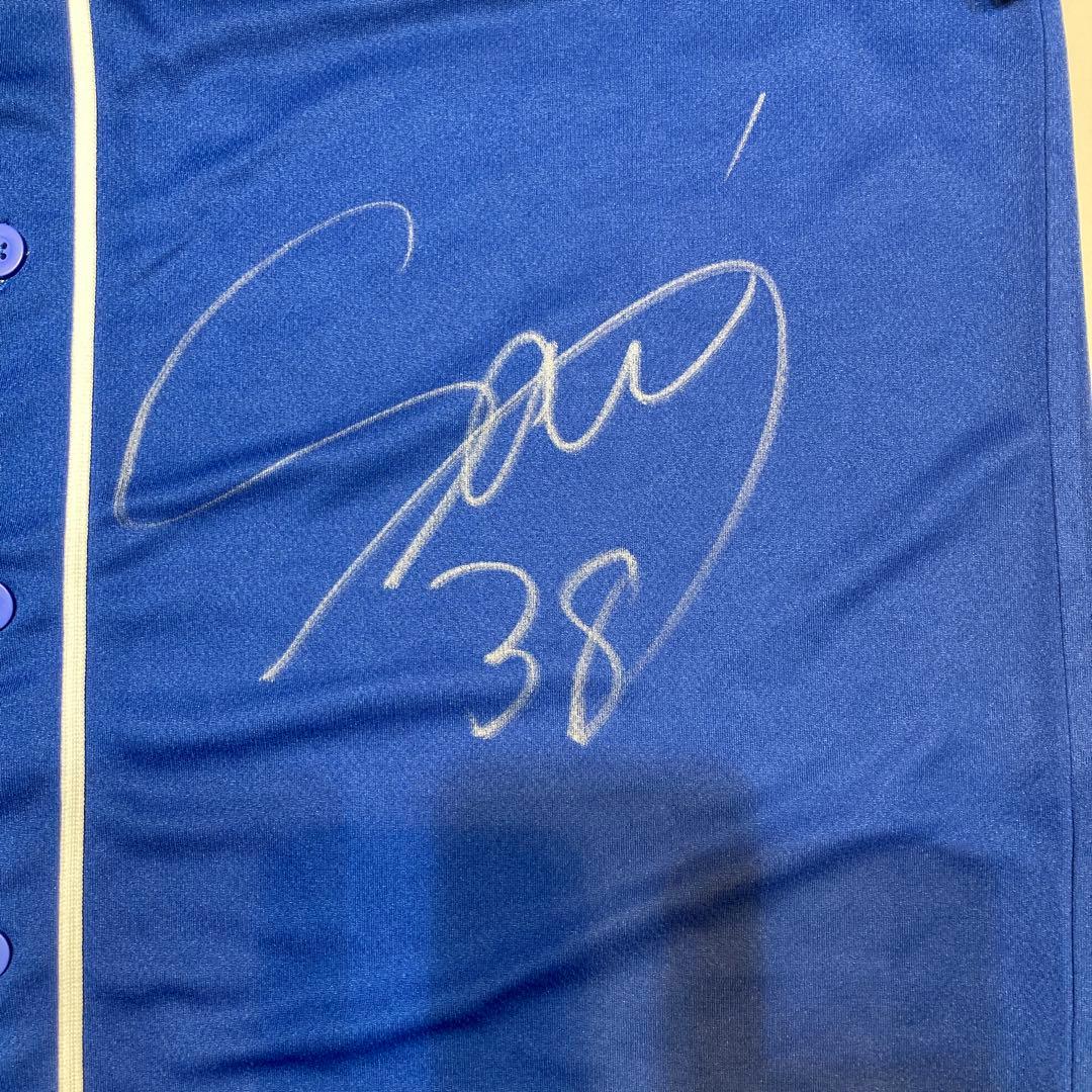 mokapiさん専用 水戸ホーリーホックベースボールシャツ　齋藤俊輔選手実使用品