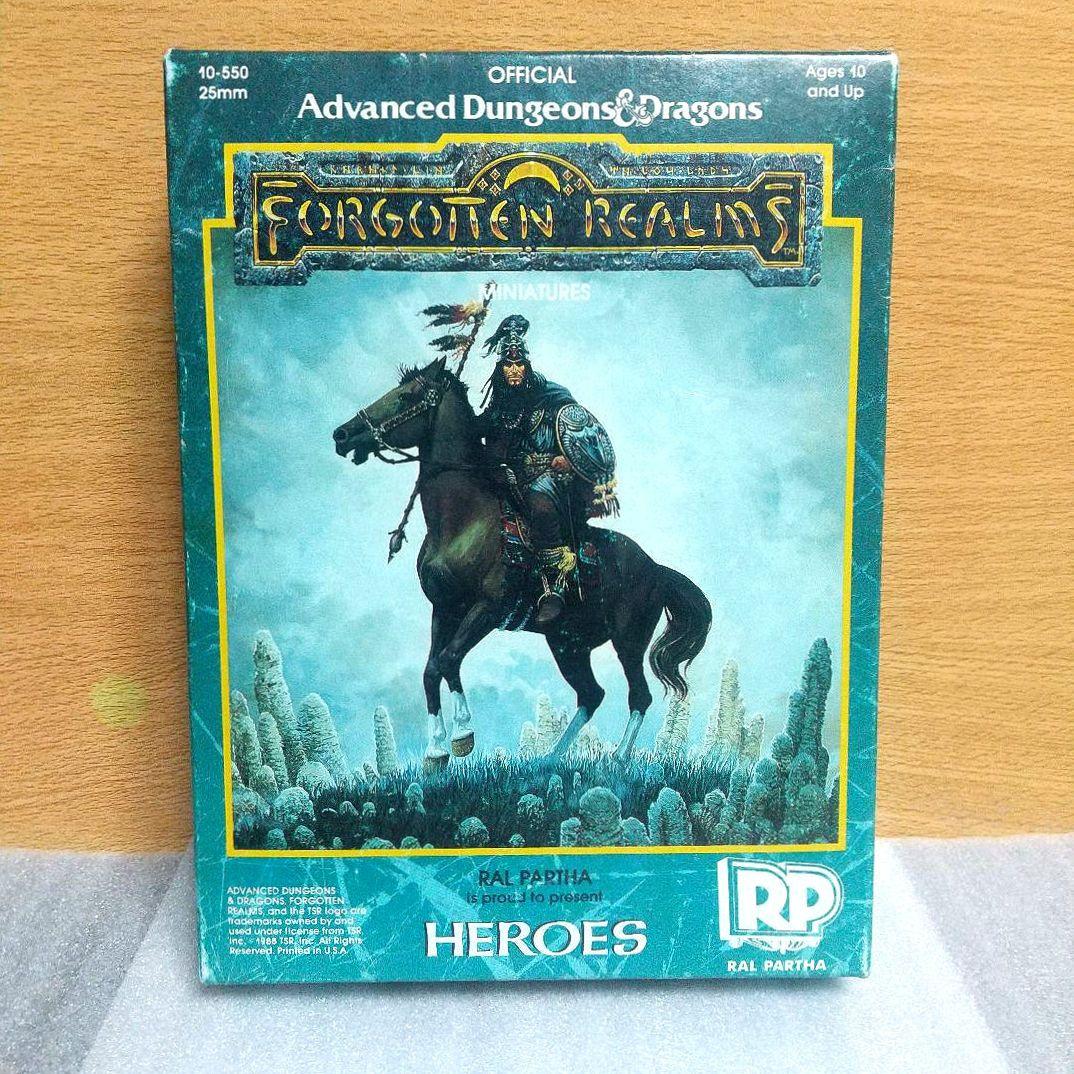 メタルフィギュア AD&D フォーゴトンレルム ヒーローズ 難ありジャンク品