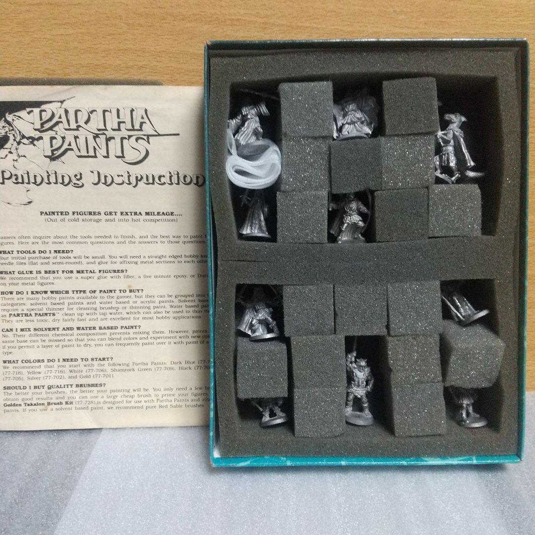メタルフィギュア AD&D フォーゴトンレルム ヒーローズ 難ありジャンク品