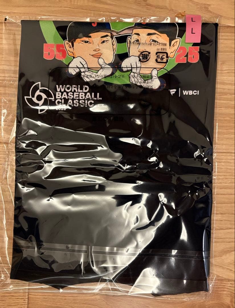 Fanatics お茶たてポーズ Tシャツ L ネイビー WBC 2026