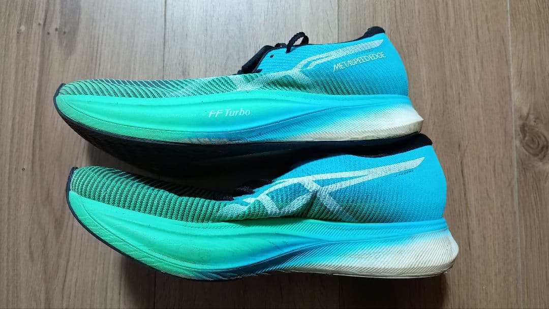ターボ【走行150km】アシックスメタスピード　エッジ＋プラス 26cm