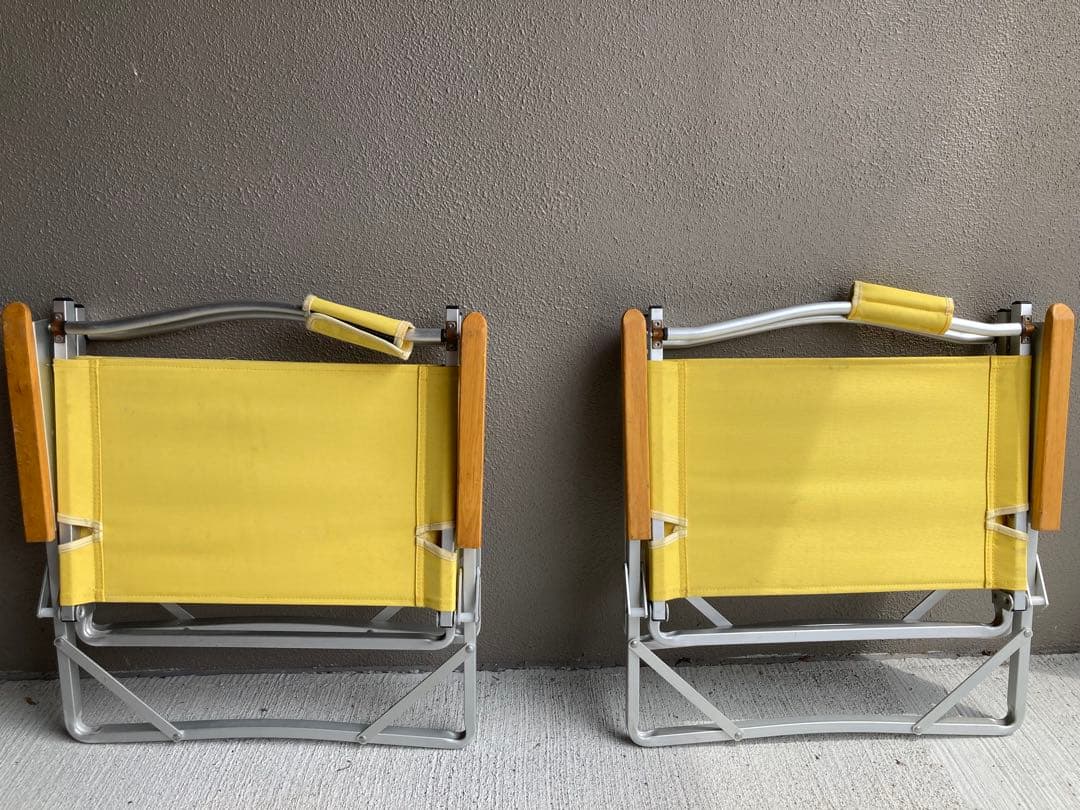 Coleman テーブルチェアセット イエロー