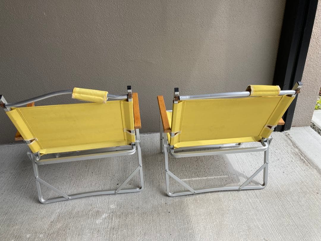 Coleman テーブルチェアセット イエロー