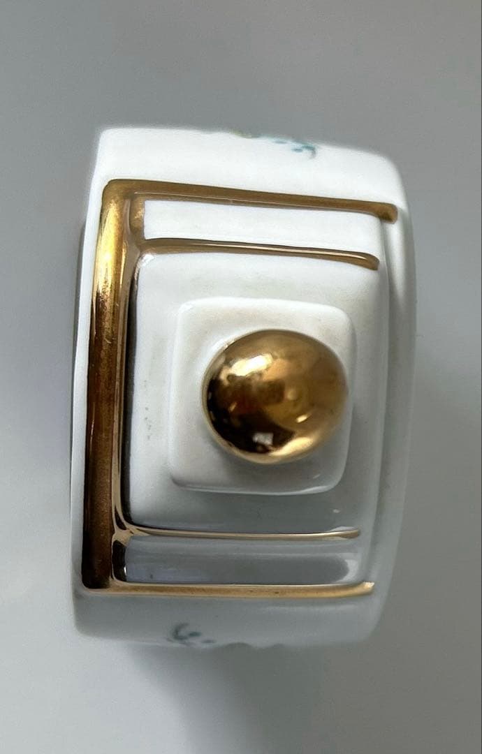 【稼動品】リモージュ置き時計　22K GOLD　フランス製