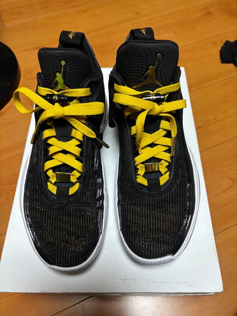 Air Jordan エアジョーダン36超美品✨金カスタム✨27cm黒金希少✨