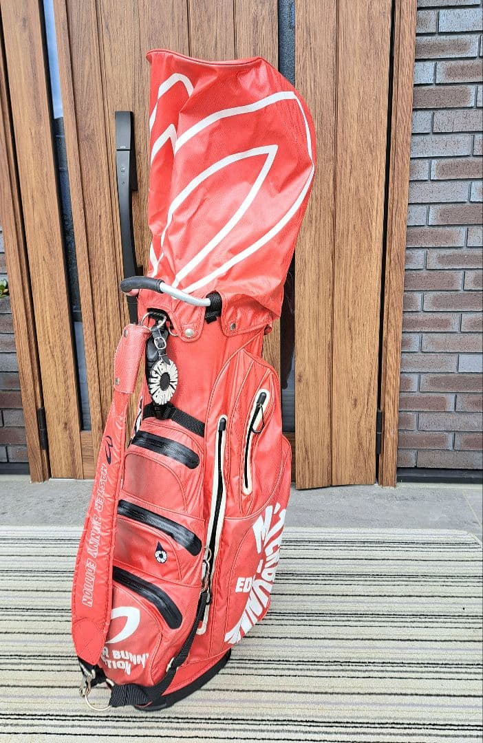 MASTER BUNNY EDITION ゴルフバッグ レッド