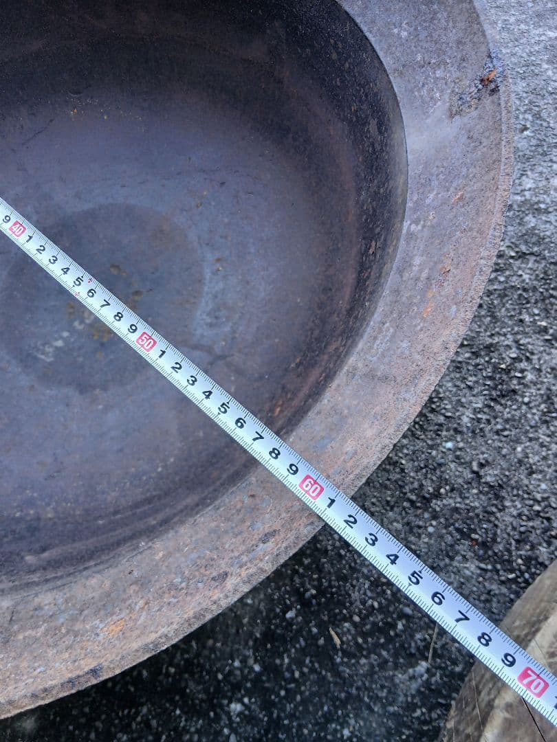 鉄製大鍋　大釜　鉄鍋