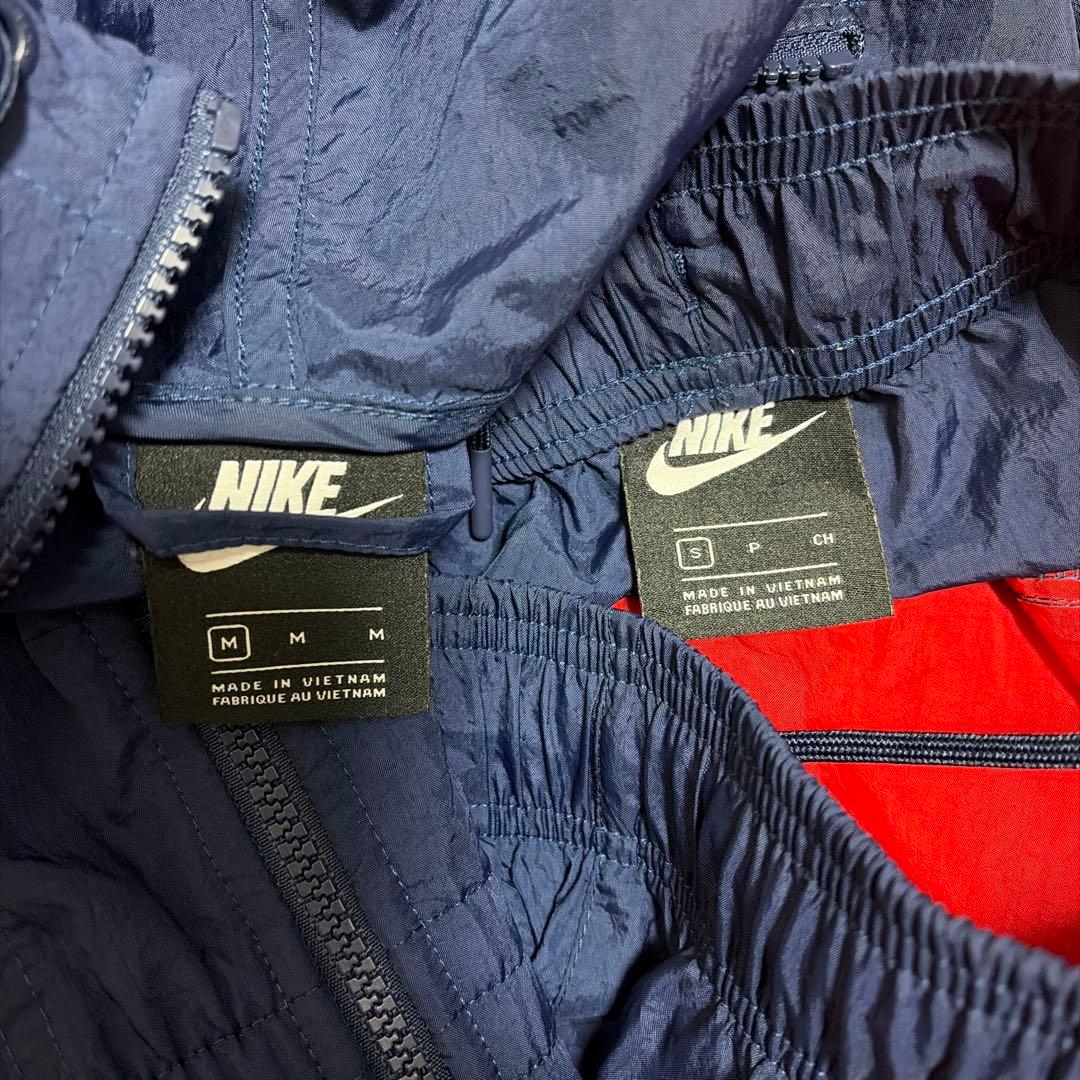 美品 ナイキ ウインドブレーカー 上下 セットアップ Sサイズ