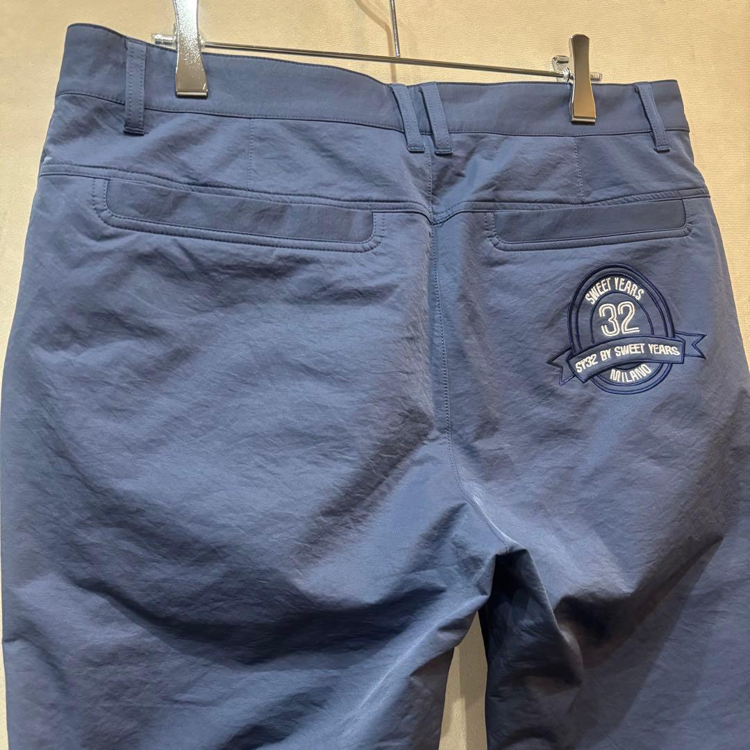 SY32bySWEETYEARS ナイロン ゴルフ パンツ メンズ ネイビー L
