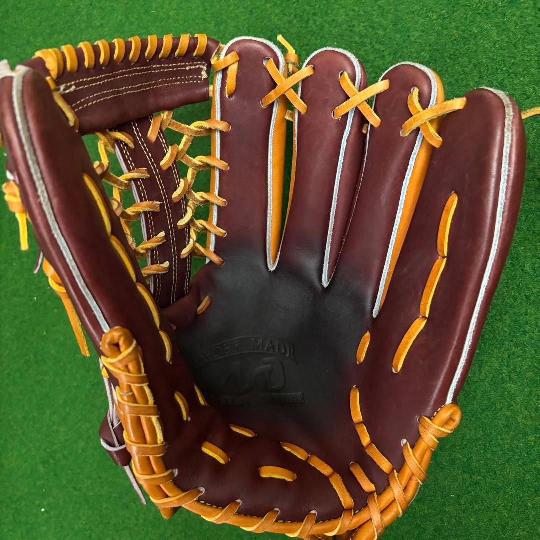 【美品・即戦力】硬式外野用グローブ　アサダスポーツ