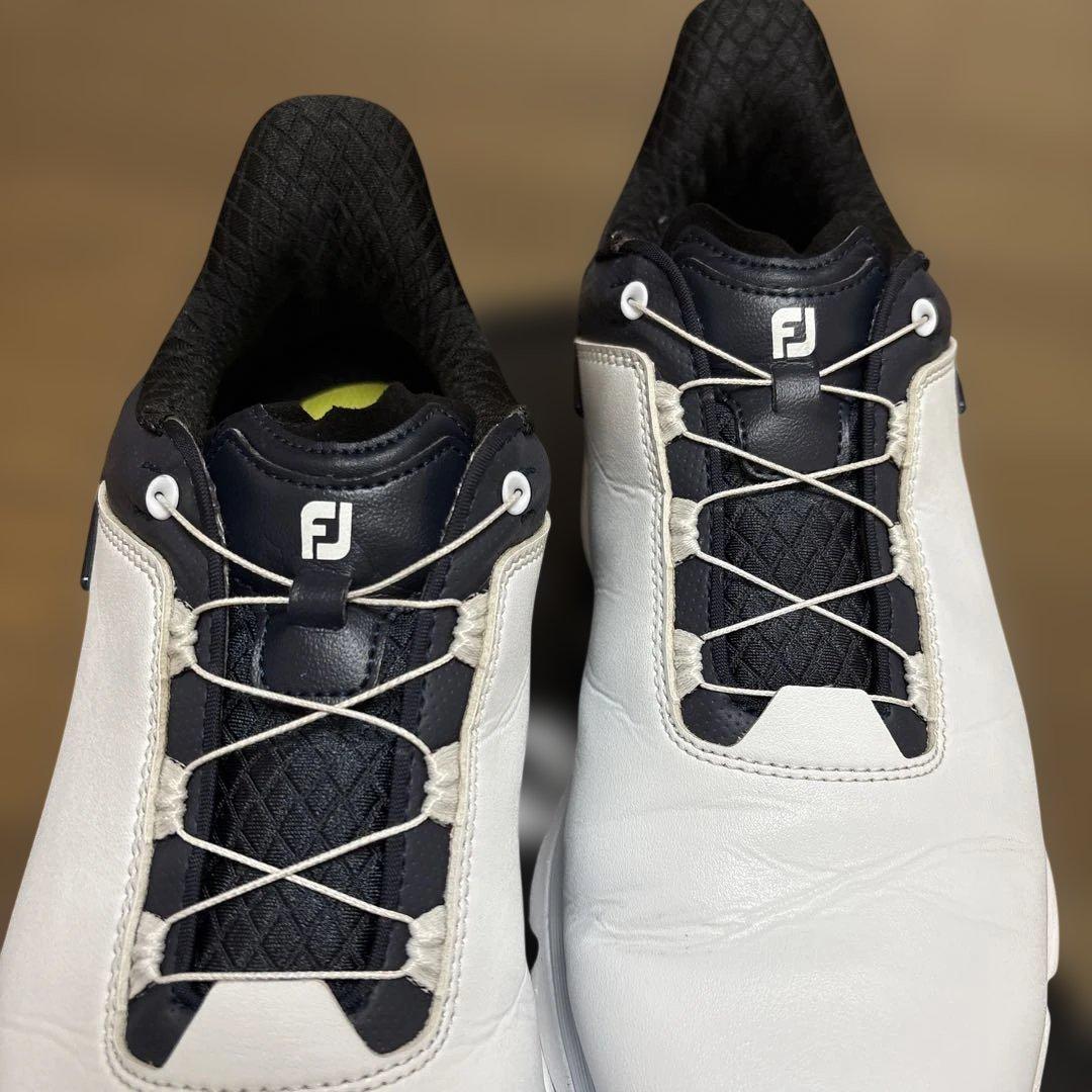 FOOTJOY プロSLX BOAゴルフシューズ (ホワイト/ネイビー)