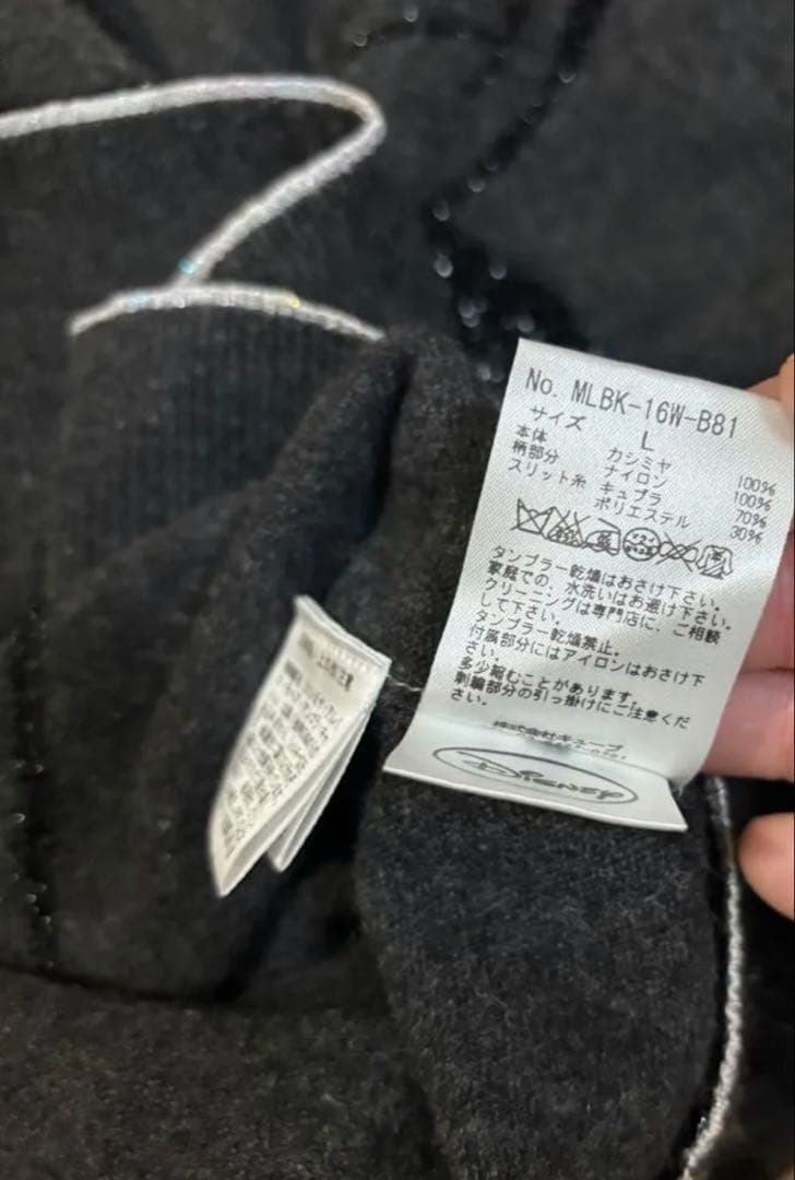 マークアンドロナ MARK&LONA カシミヤセーター ゴルフウェア ミッキー