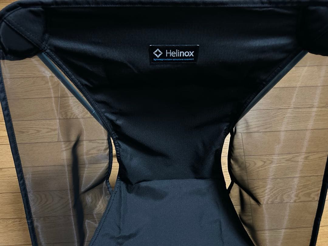 Helinox アウトドアチェア ブラウン・ブラック