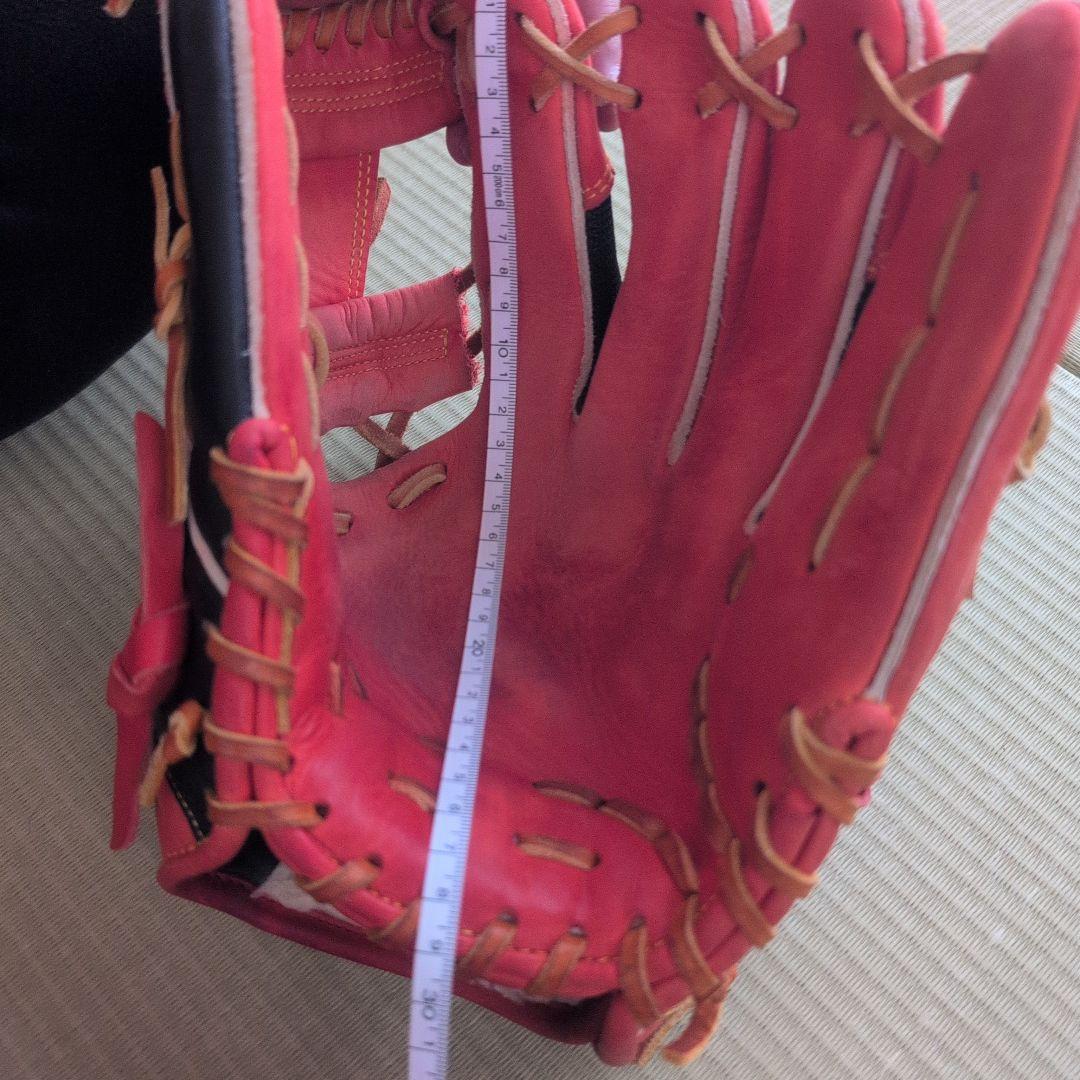 ルミフです。一般軟式用LS グローブ 赤