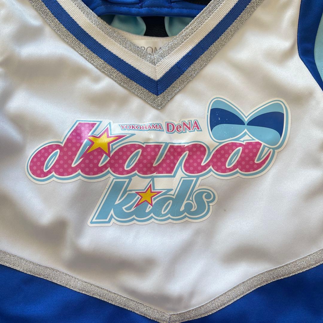 dianakids チアユニフォーム　長袖インナー付き