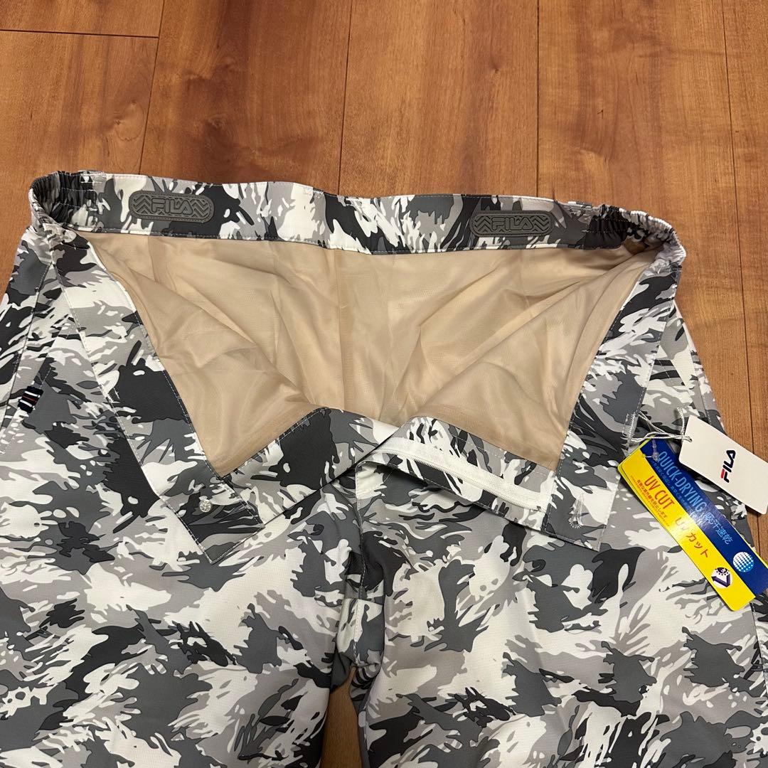 FILA ハーフパンツ　グレー　長袖　ポロシャツ　サイズXL セットアップ