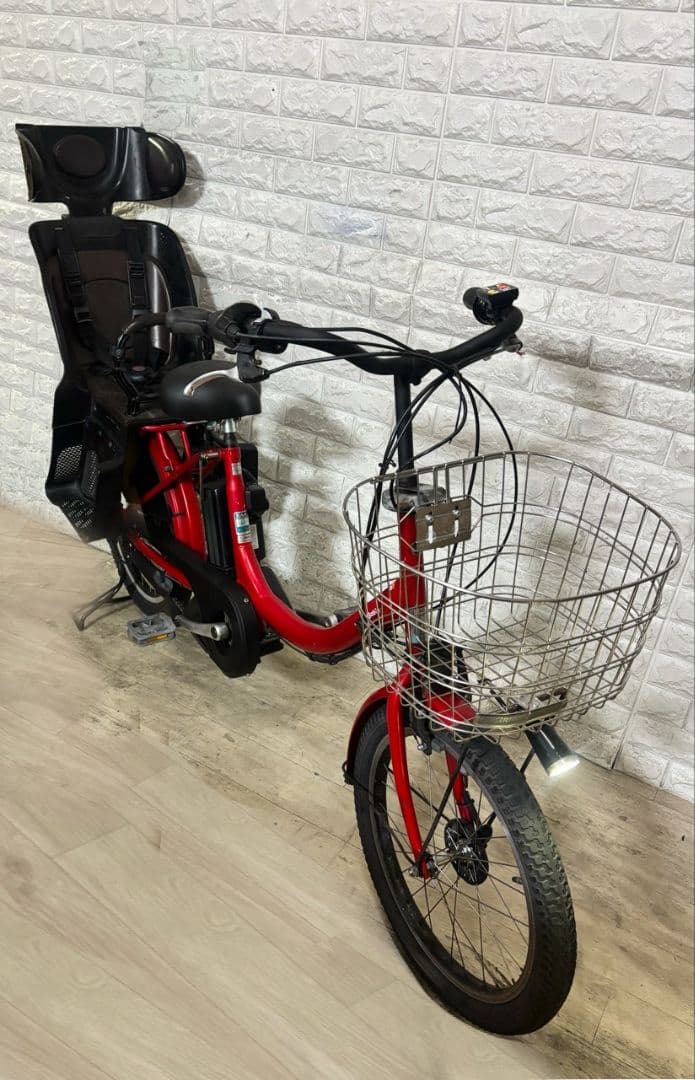 ✨美品✨室内保管✨送料込み✨大容量8.7Ah✨YAMAHAパスバビー子供乗せ！✨