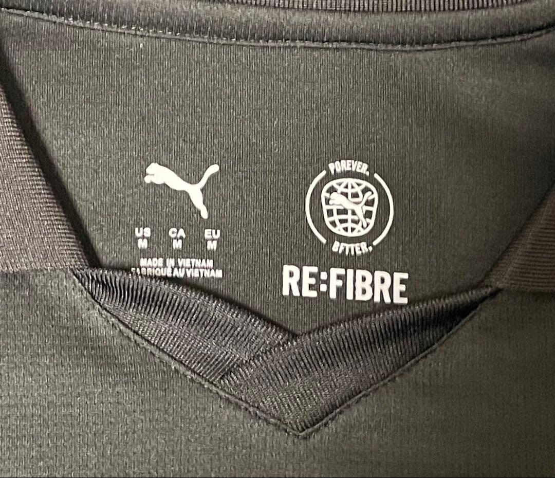 マンチェスター・シティ Puma ブラックシャツ M