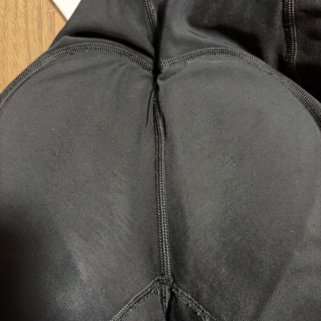 ラファrapha プロチーム　ウインタービブショーツ　裏起毛　擦れあり
