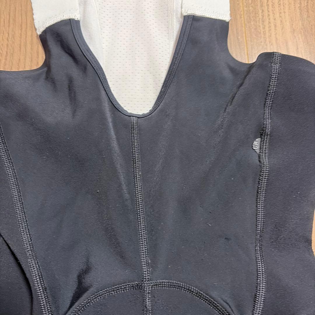 ラファrapha プロチーム　ウインタービブショーツ　裏起毛　擦れあり