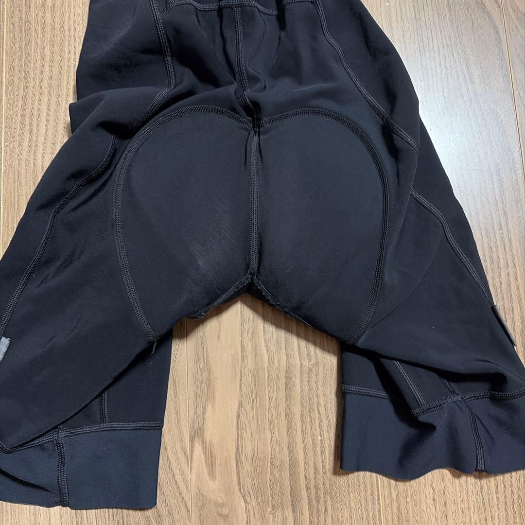 ラファrapha プロチーム　ウインタービブショーツ　裏起毛　擦れあり