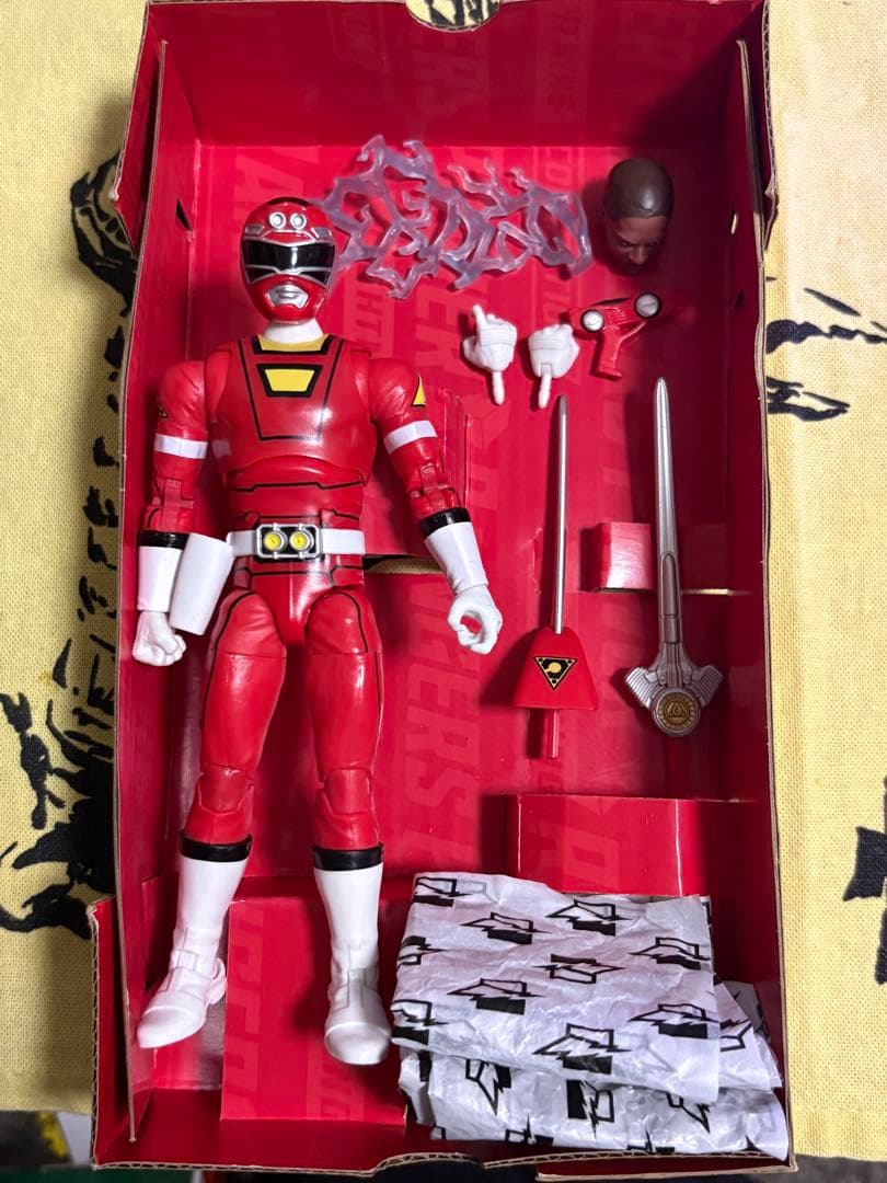 パワーレンジャー ライトニングコレクション ターボレッドレンジャー