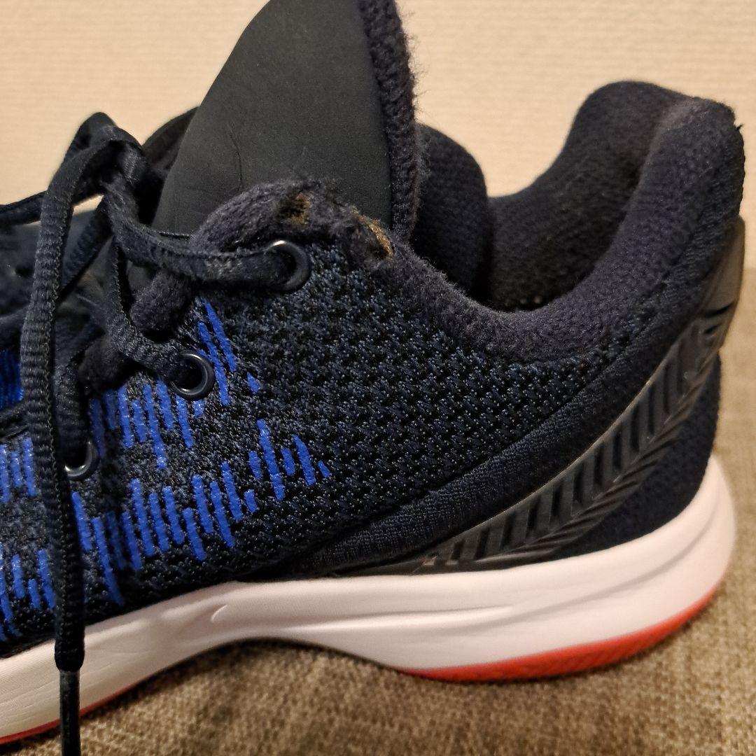 Nike バスケットボールシューズ ネイビー/レッドUS7 25㎝バスケシューズ