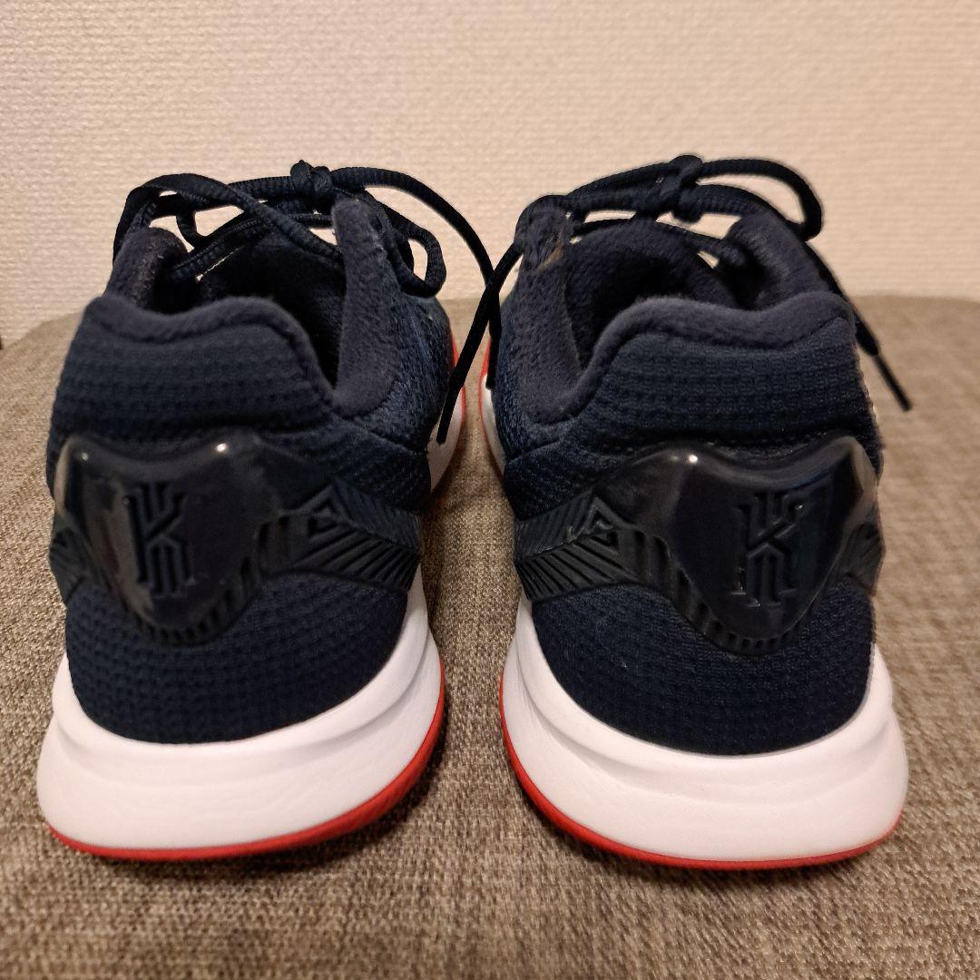 Nike バスケットボールシューズ ネイビー/レッドUS7 25㎝バスケシューズ
