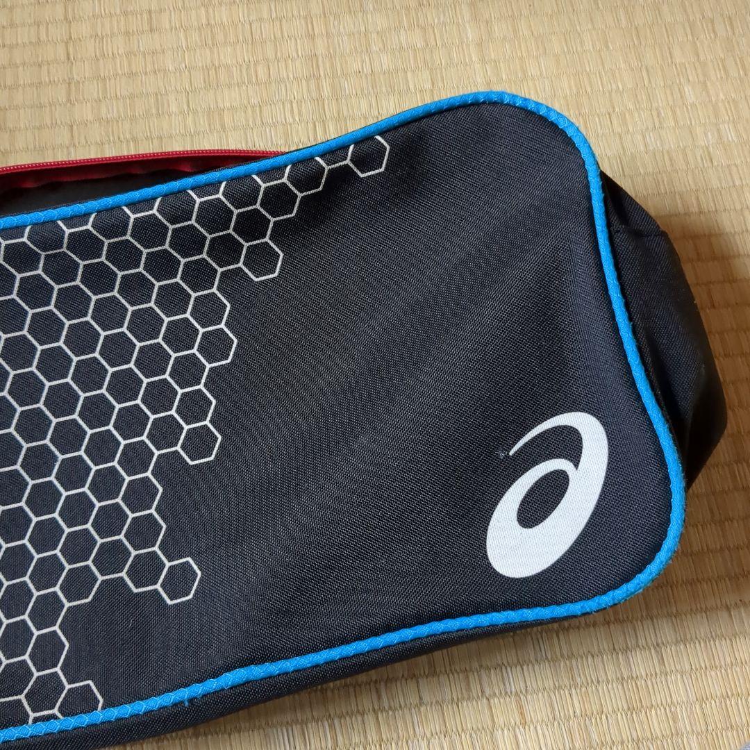 asics 陸上競技用スパイクシューズ ネイビー/オレンジ