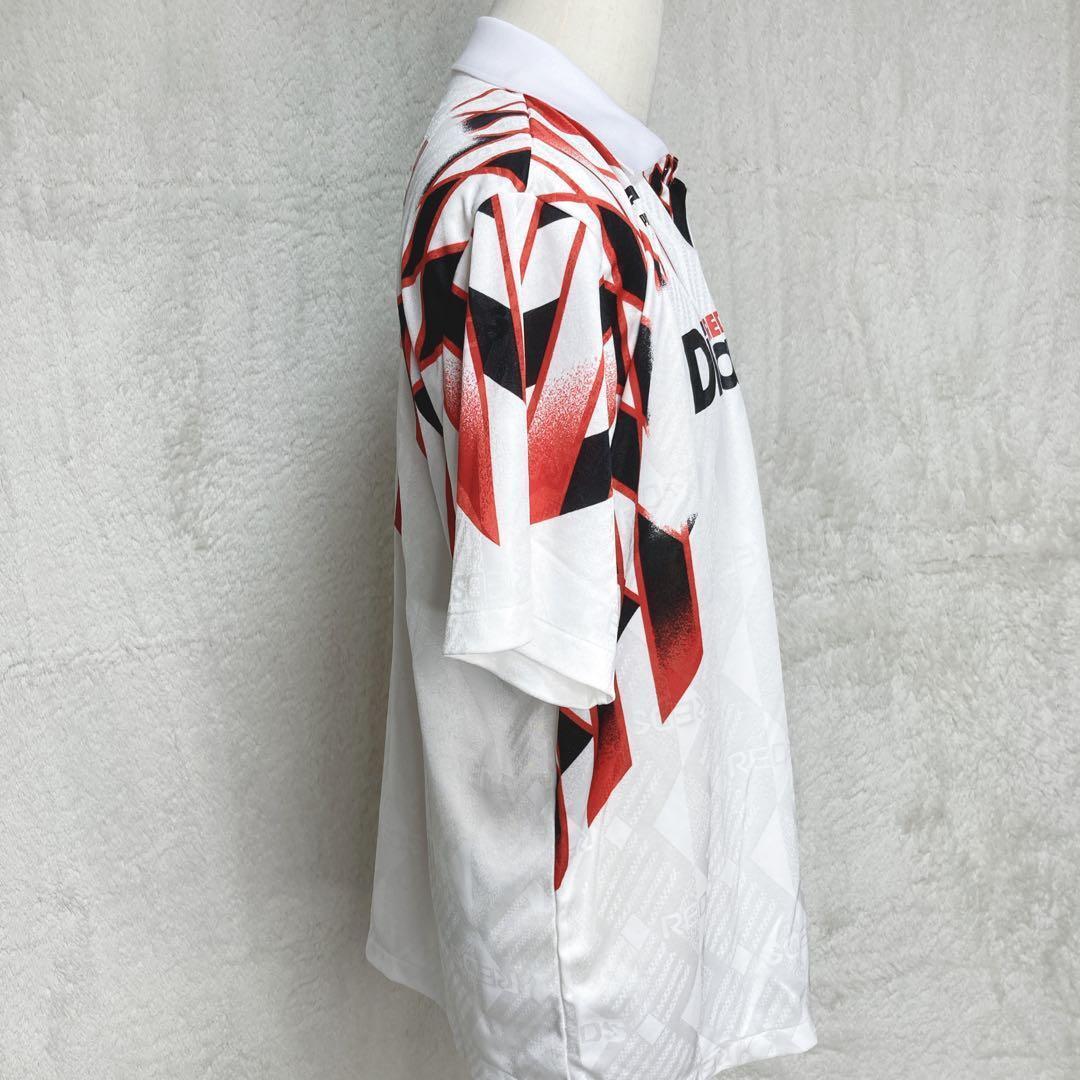 貴重 浦和レッズ 92/94 カップ戦用 三菱浦和 アウェイユニフォーム XO