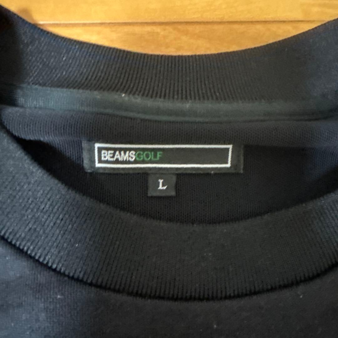 BEAMS GOLF ブラック　スウェット　 L