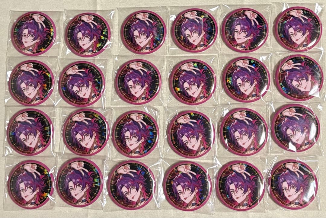 にじさんじ　渡会雲雀　IMPACT 缶バッジ