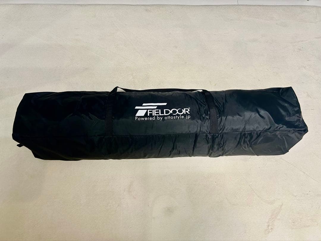 【未使用】FIELDOOR ワンタッチテント ドームテント ※グランドシート付