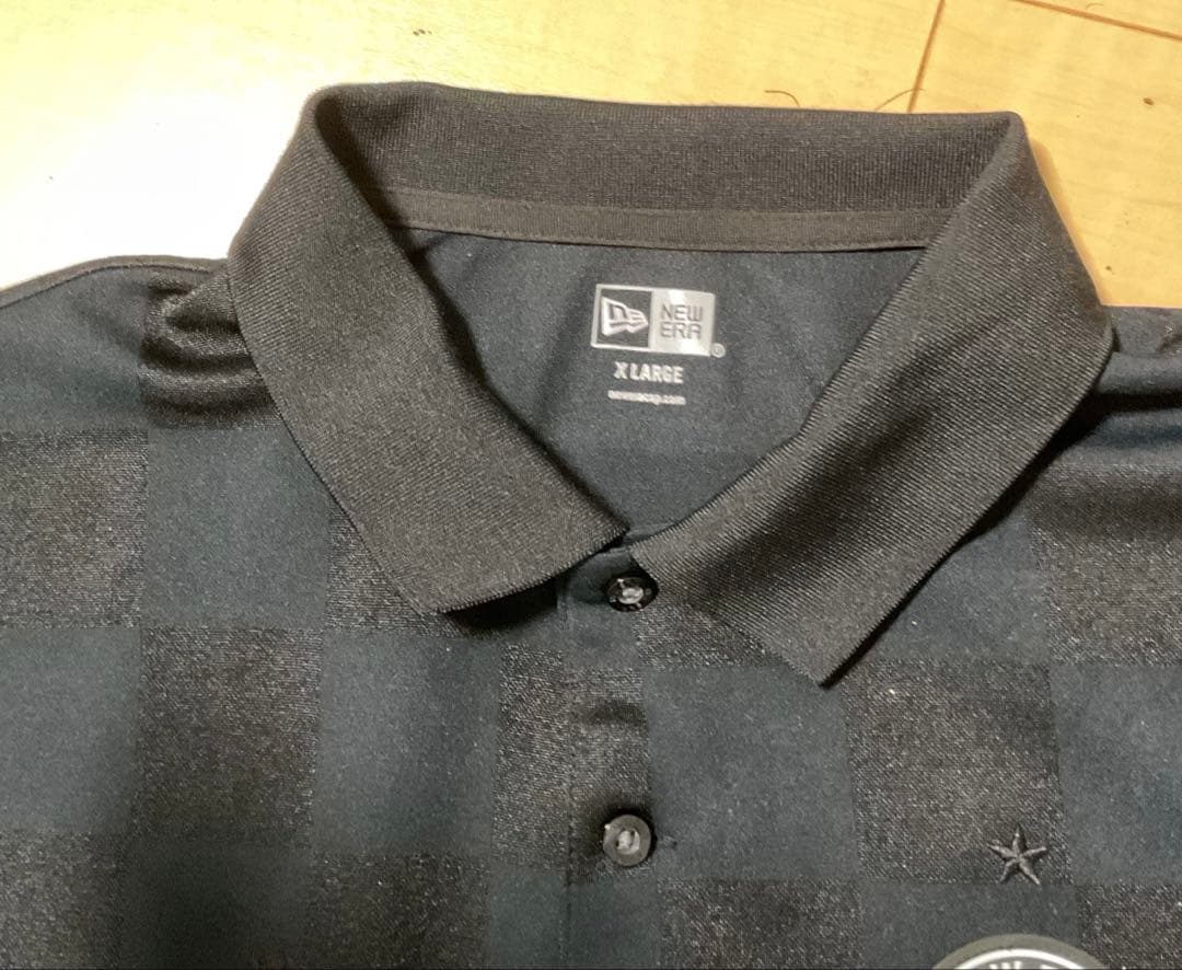 New Era GOLFチェック柄 ポロシャツ