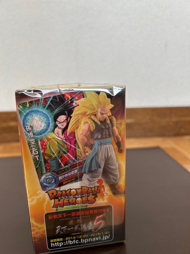 ドラゴンボールヒーローズ ゴテンクス：青年期フィギュア　プロモ孫悟空:GT付き