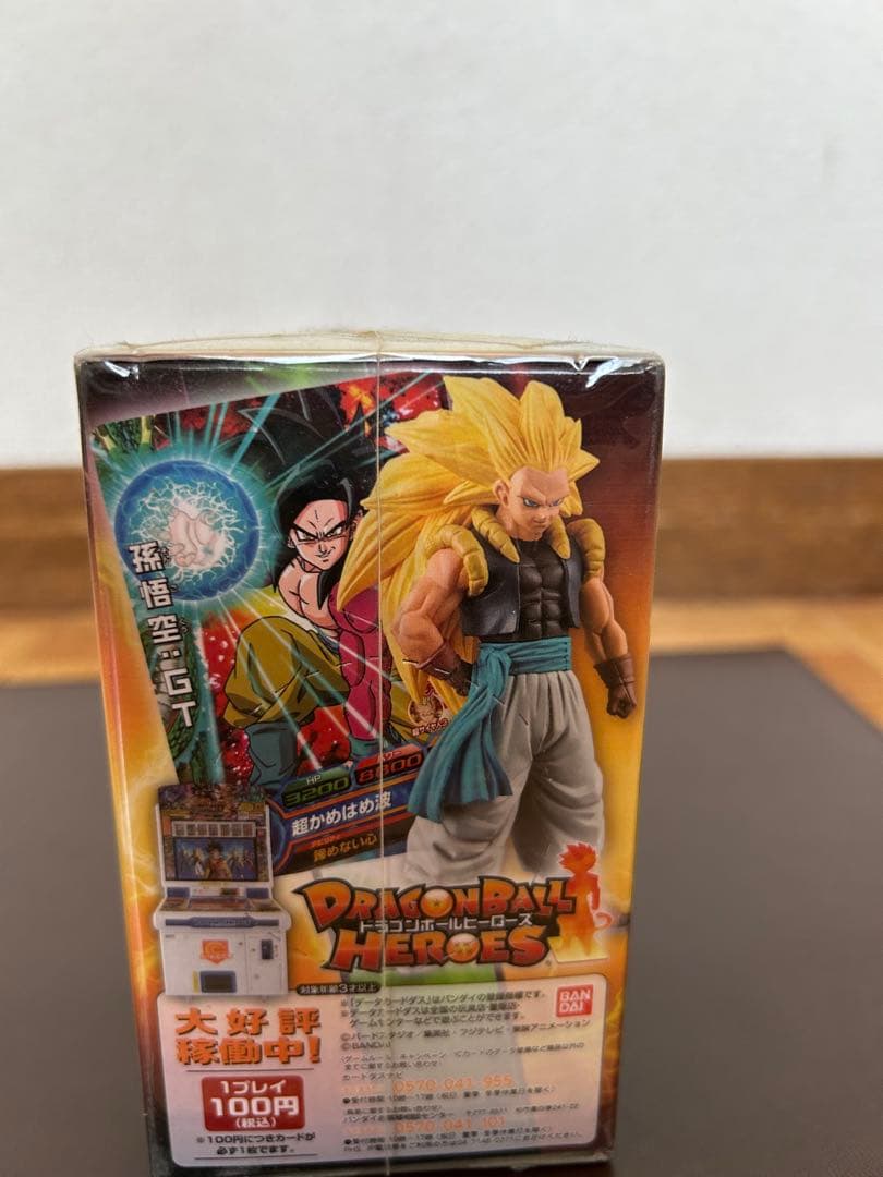 ドラゴンボールヒーローズ ゴテンクス：青年期フィギュア　プロモ孫悟空:GT付き