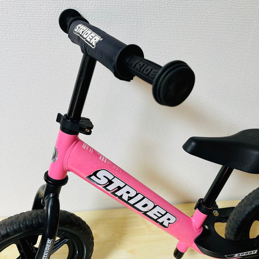 ストライダースポーツ キッズ用　ピンク　1歳半〜5歳　27kgまで