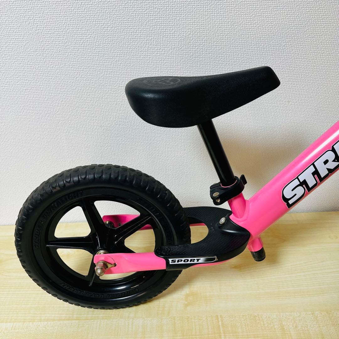 ストライダースポーツ キッズ用　ピンク　1歳半〜5歳　27kgまで