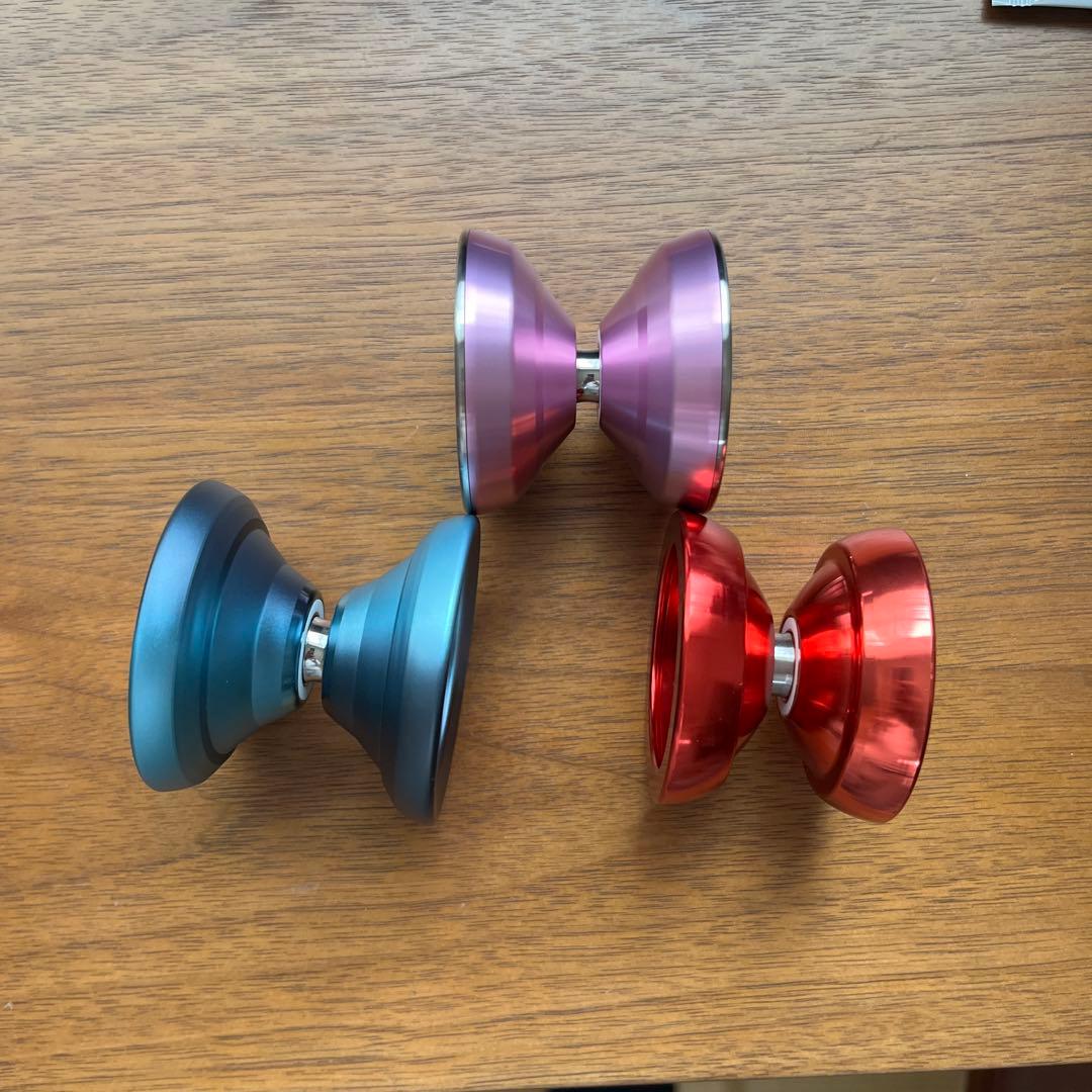 YoYoFactory Cross ヨーヨーセット 3色