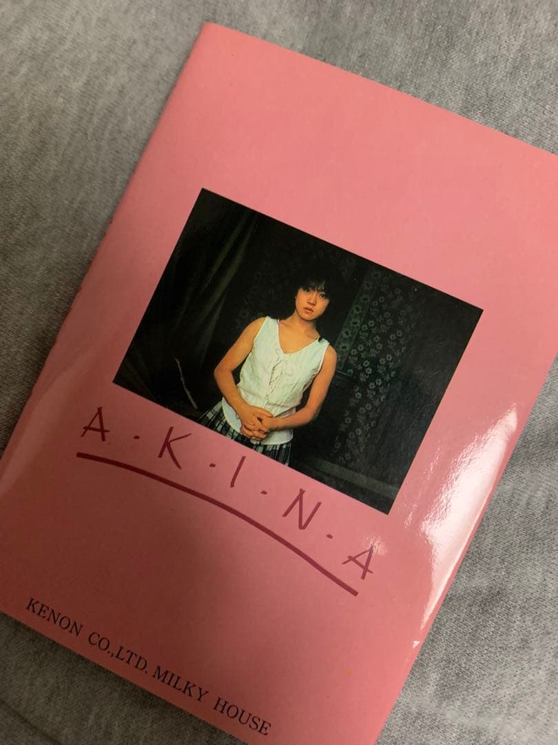 中森明菜さんのミニ写真集　　MILKY HOUSE 激レア！