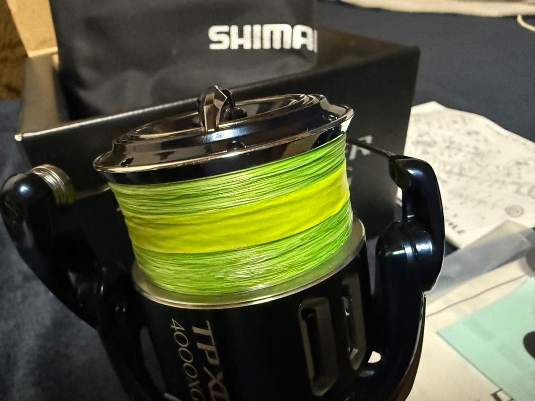 リール SHIMANO 21TWIN POWERXD 4000XG