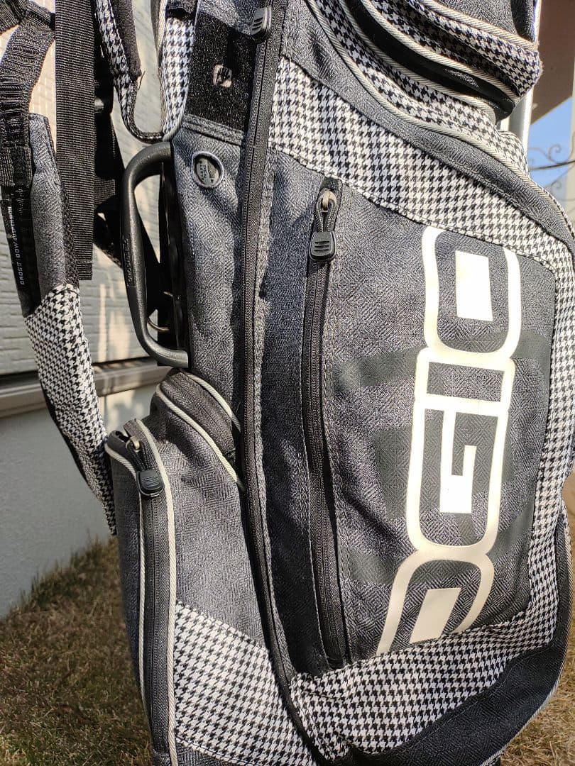 OGIO 8分割スタンド付きキャディバッグ チェック柄