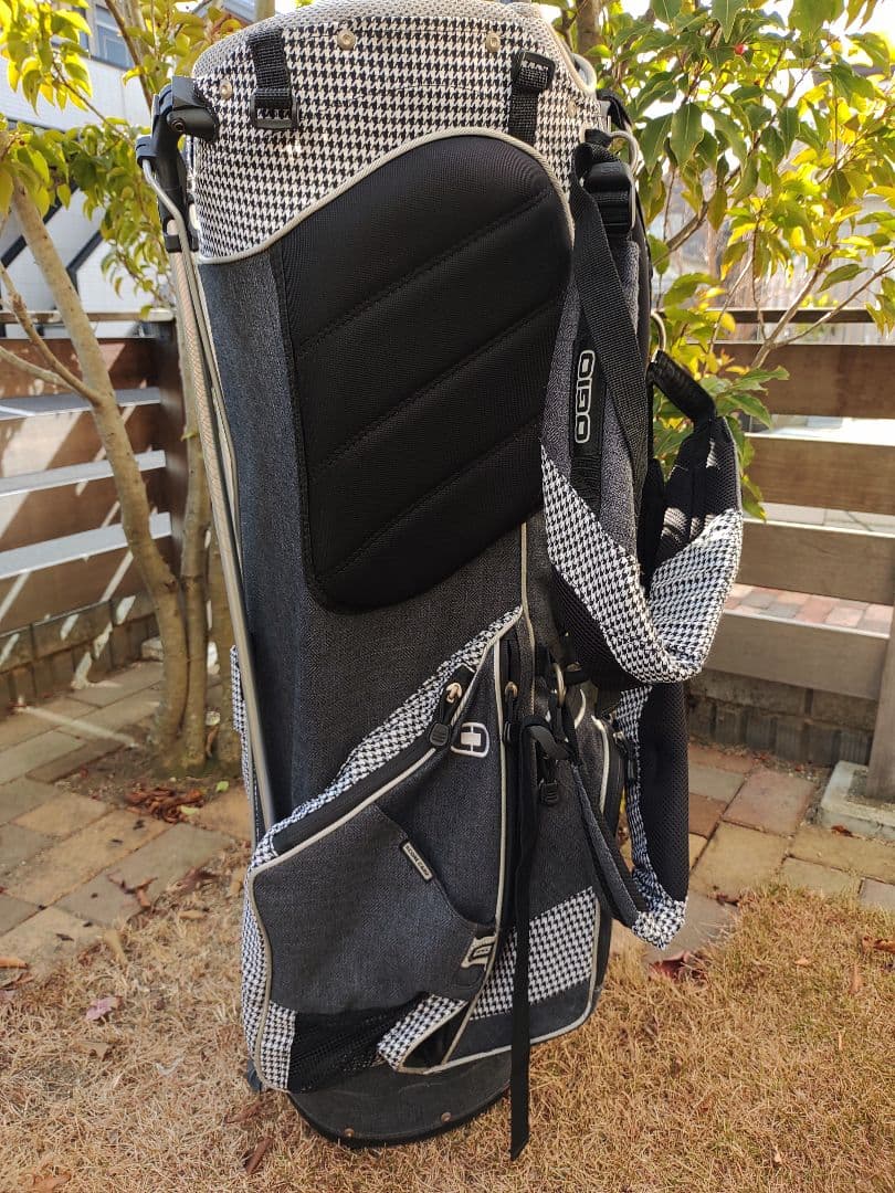 OGIO 8分割スタンド付きキャディバッグ チェック柄