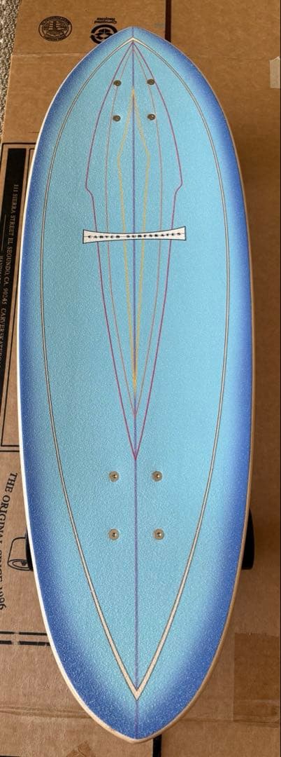 カーバー【CARVER】　31\" Blue Haze Surfskate