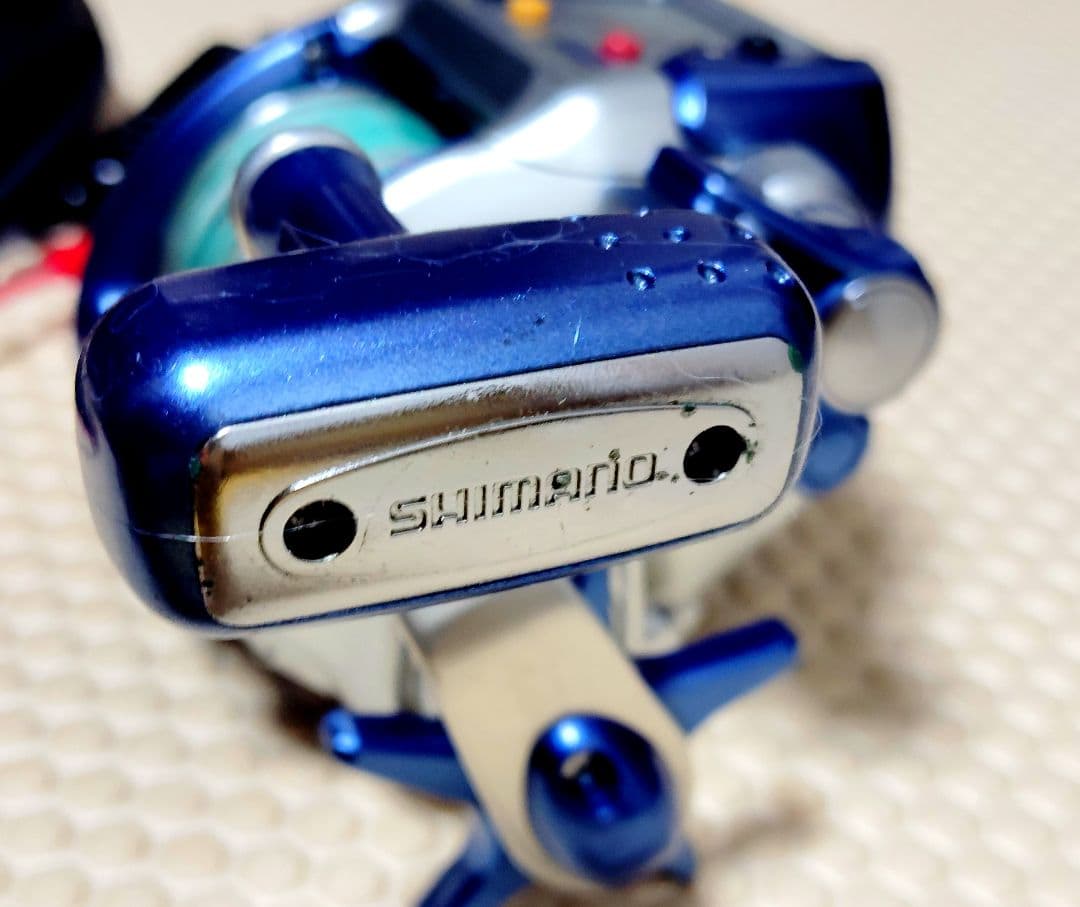 シマノ電動リール電動丸3000H美品 オーバーホールメンテナンス済み